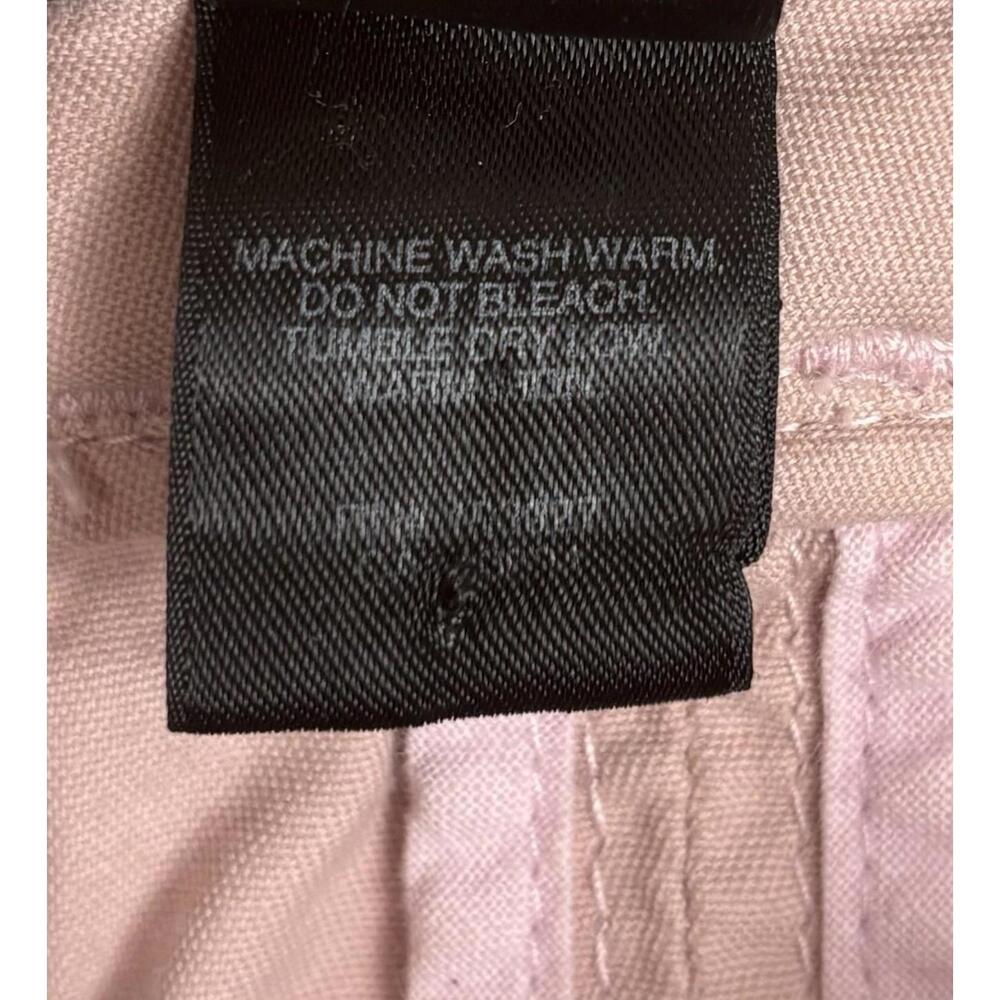 Marc Jacobs Pink Cotton Distressed Ribbon Mini Skirt 2 Chevron Frayed Hem 1505 - Picture 9 of 10